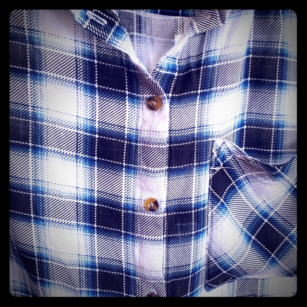 Polly & Esther Plaid Shirt